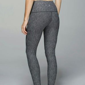 Lululemon Wunder Under coco pique leggings